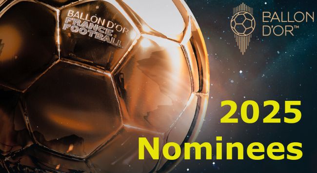 Ballon d'Or 2025: alle genomineerden zijn bekend