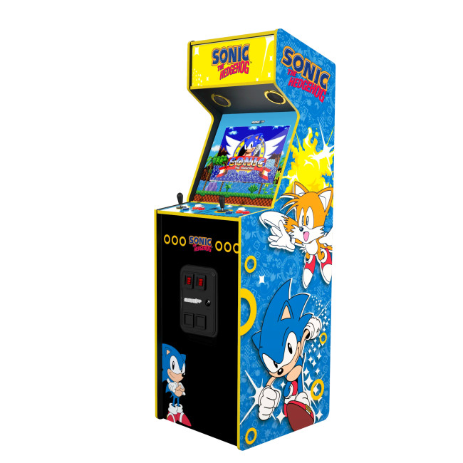 Sonic krijgt de luxueuze arcade-uitstraling met twee nieuwe kasten