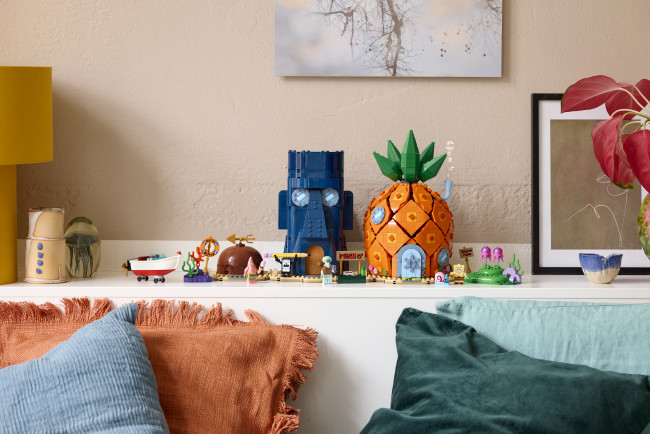 Lego onthult de eerste SpongeBob SquarePants-set "voor volwassenen"