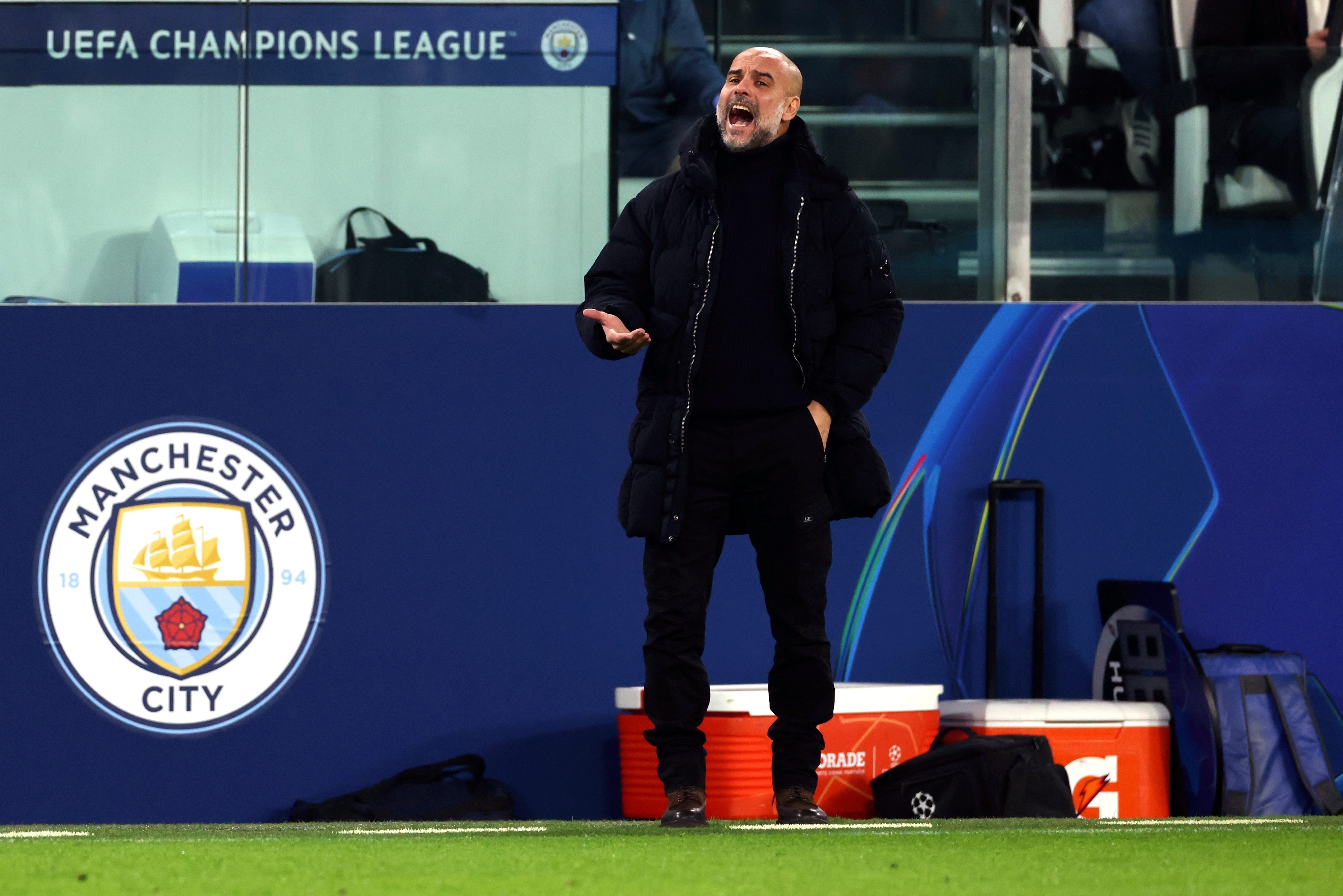 Pep Guardiola staat op het punt Manchester City te verlaten ondanks dat hij nog een jaar contract he