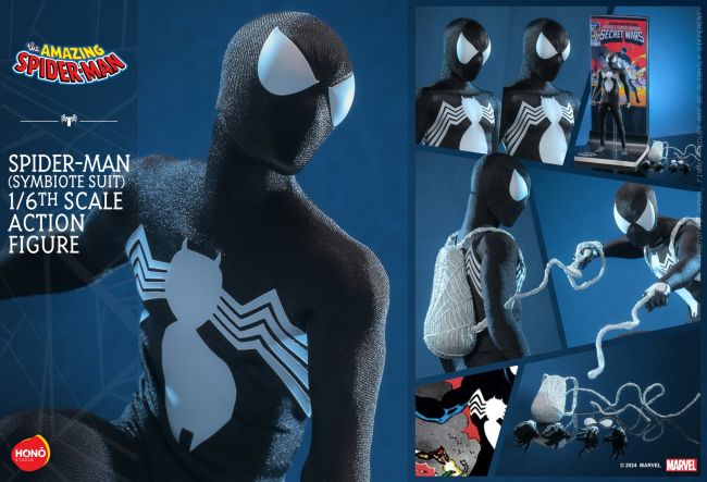 Hot Toys onthult nieuwe Spider-Man figuur met symbiont