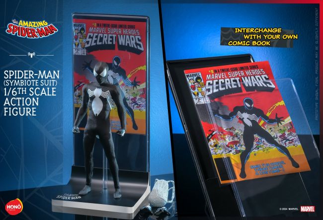 Hot Toys onthult nieuwe Spider-Man figuur met symbiont