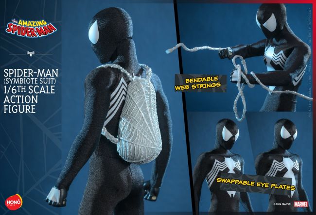 Hot Toys onthult nieuwe Spider-Man figuur met symbiont