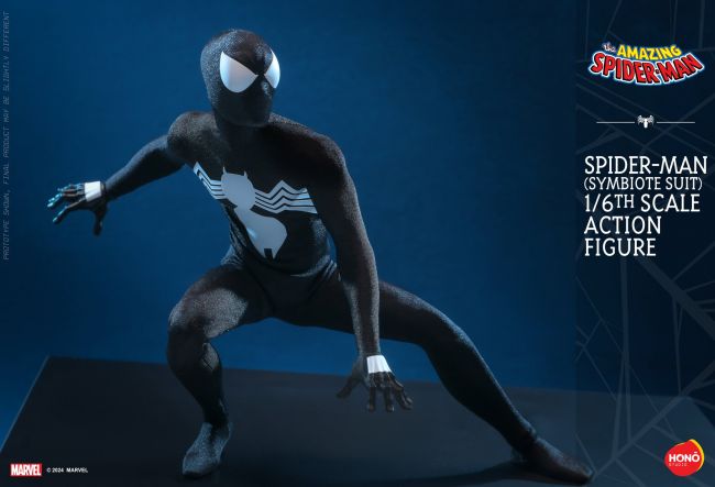 Hot Toys onthult nieuwe Spider-Man figuur met symbiont