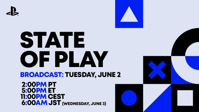 De volgende PlayStation State of Play vindt plaats op 2 juni