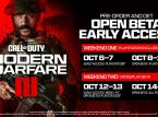 De open bèta van Call of Duty: Modern Warfare III start in oktober