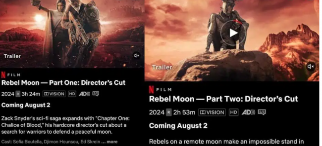 Rebel Moon - Part One: A Child of Fire