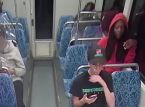 Video legt de laatste momenten vast van de Oekra&iuml;ense vluchteling die dodelijk werd neergestoken in een trein in de Verenigde Staten