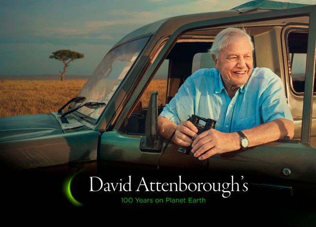 Sir David Attenborough ontvangt 
