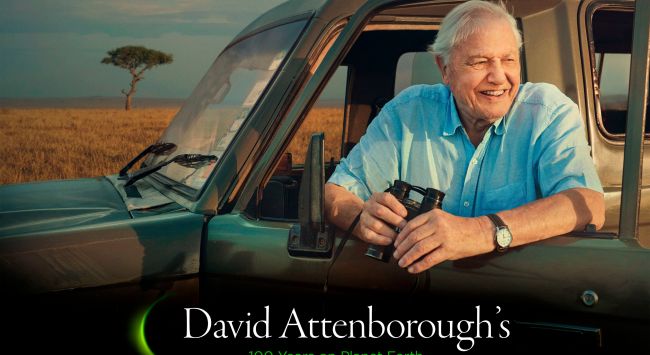 Sir David Attenborough ontvangt 