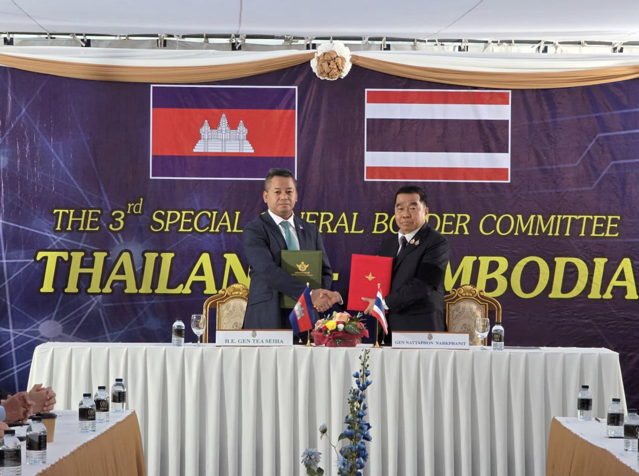 Thailand en Cambodja komen overeen om een tweede staakt-het-vuren te sluiten