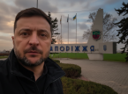 Zelensky bezoekt troepen in de buurt van Zaporizja