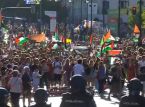Pro-Palestijnse demonstranten vallen de straten van Madrid binnen en stoppen La Vuelta a Espa&ntilde;a