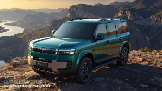 De nieuwe hoekige BYD zevenzitter is duidelijk geïnspireerd op de Land Rover Defender