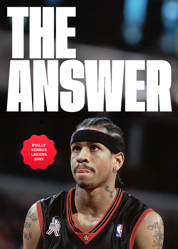 Toen Iverson Shaq / Kobe krabde