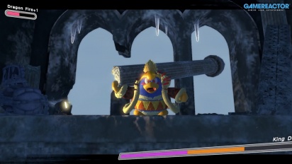 Kirby and the Forgotten Land - An Unexpected Beast King Boss Gameplay