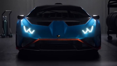 Rocket League - Lamborghini Huracán STO Trailer