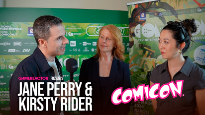Beroemde theatrale acteerprestaties in videogames - Jane Perry & Kirsty Rider Comicon Napoli Interview