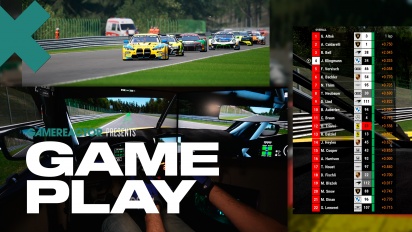 Assetto Corsa Competizione - Volledige race triple monitor gameplay in Spa