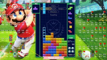 Tetris 99 x Mario Golf: Super Rush - A totally tee-rrific Grand Prix!