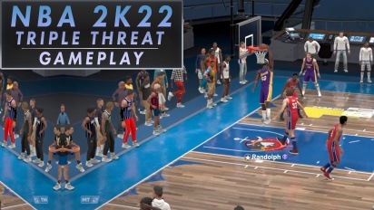 NBA 2K22 - Triple Threat PS4 Gameplay