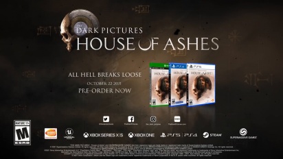The Dark Pictures Anthology: House of Ashes - 20 Minutes of Gameplay with Game Director's Commentary