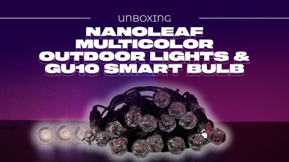 Nanoleaf Matter Multicolour Outdoor Lights & GU10 Smart Bulb - Uitpakken