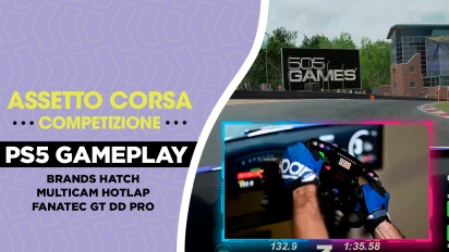 Assetto Corsa Competizione - Merken Hatch Fanatec GT DD Pro PS5 Gameplay (HD)