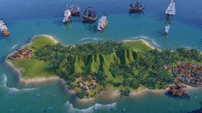 Civilization VI - Developer Update - Free Game Update #3 - Pirates! - October 2020