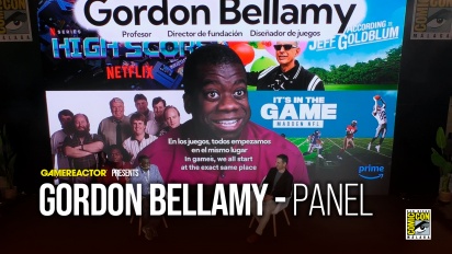 In games beginnen we allemaal op exact dezelfde plek - Gordon Bellamy San Diego Comic-Con Málaga Panel Hoogtepunten