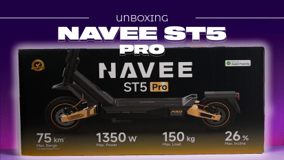 Navee ST5 Pro Urban Electric Scooter - Uitpakken