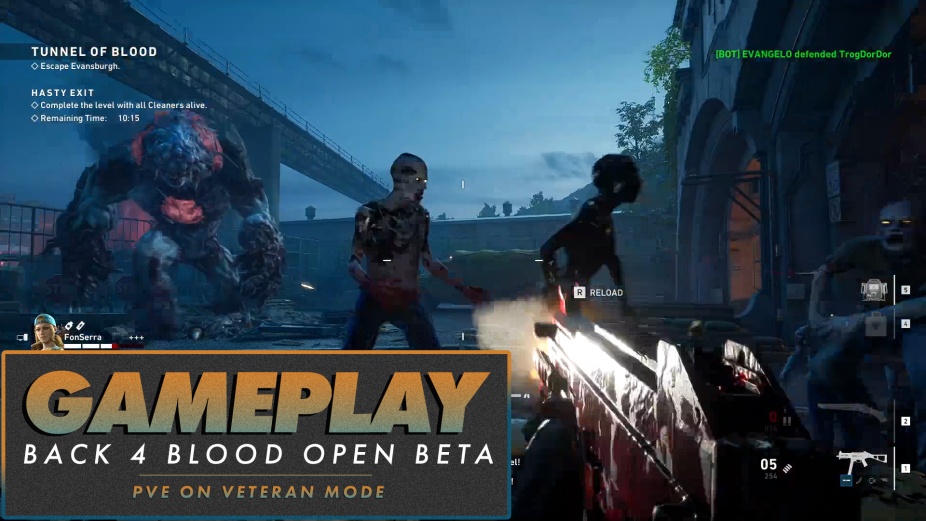 Open beta back 4 blood What you'll