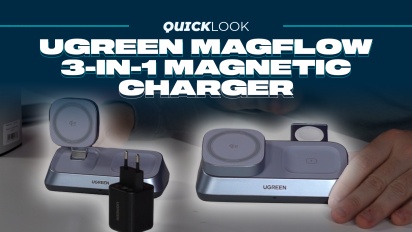 UGreen MagFlow 3-in-1 Charger (Quick Look) - Volle snelheid, stevige pasvorm
