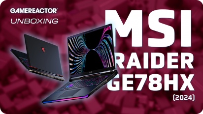 MSI Raider GE78 HX (2024) - Uitpakken