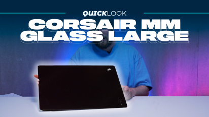 Corsair MM Glass Large (Quick Look) - Vrijheid van Wrijving