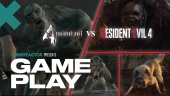 Resident Evil 4 Remake vs Originele Gameplay Vergelijking - El Gigante Battle