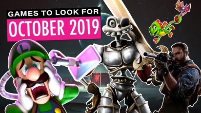 Games To Look For - October 2019
